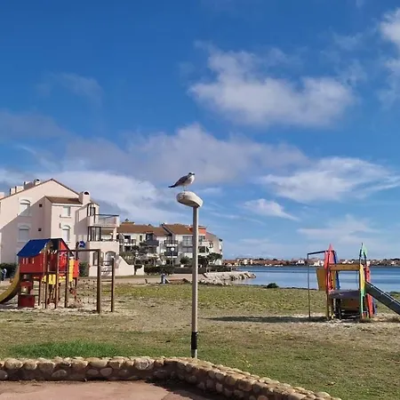 Apartment Climatise Avec Piscine, Magnifique Vue Mer, Et Le Mont Canigou ! Le Barcares