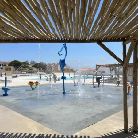 Climatise Avec Piscine, Magnifique Vue Mer, Et Le Pic Le Canigo ! شقة *