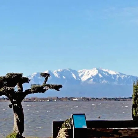 Au Bord De L'eau Mer, Lac, Et Pic Du Canigou, Piscine Et Parking Gratuit, Climatisé, Confort, 4 Personnes Maximum, Classé 3 étoiles ! * Le Barcarès